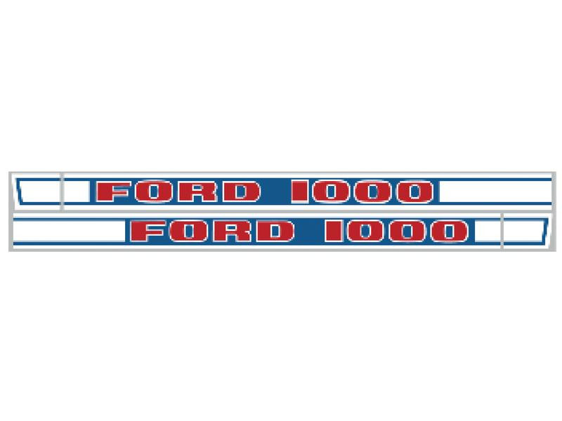 Ford 1000 Decal Set