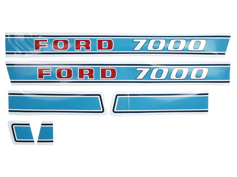 Ford 7000 Decal Set