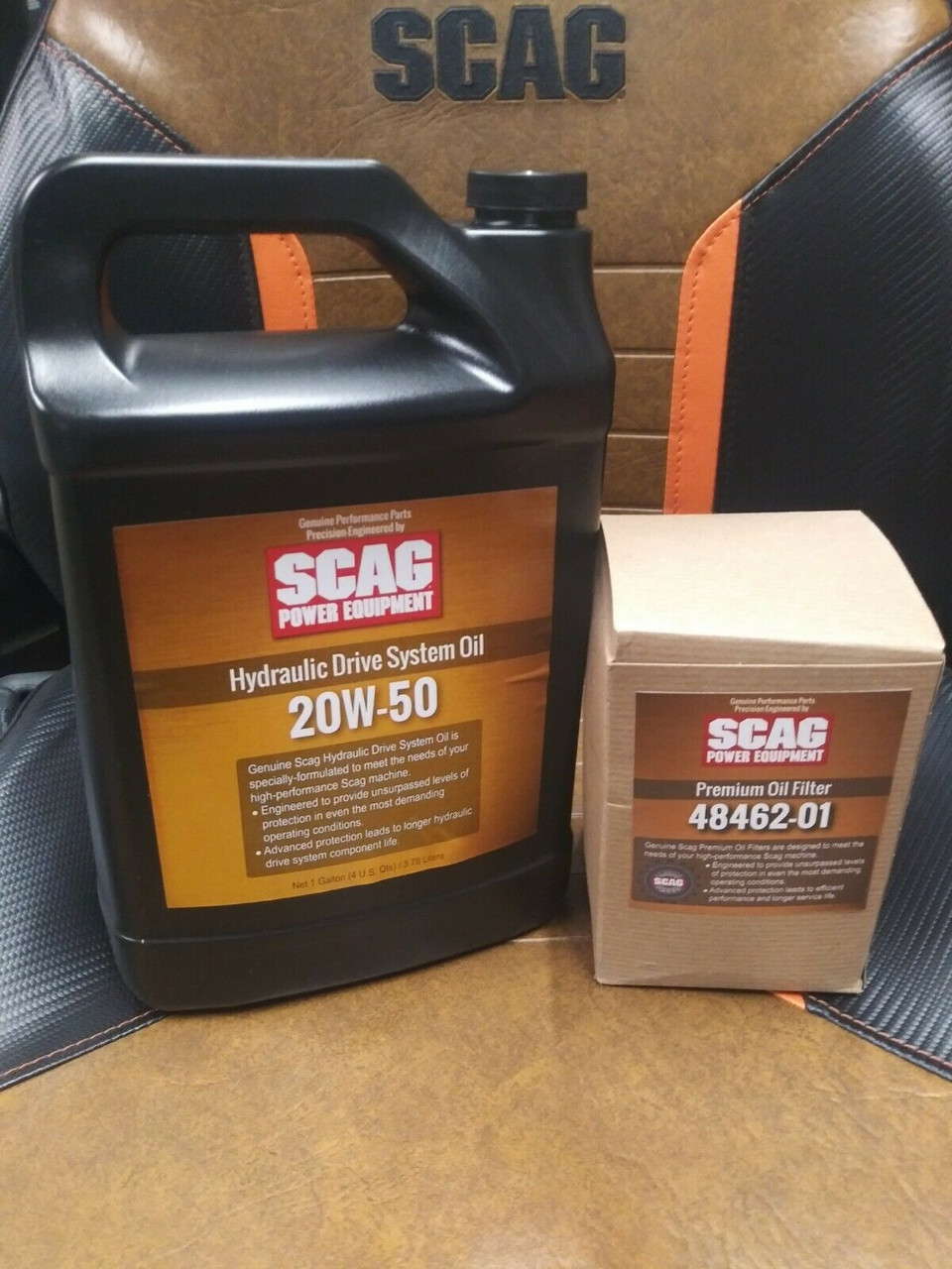 SCAG Genuine OEM Hydro Oil Change Kit For Tiger Cat, Tiger Cat II, V-Ride