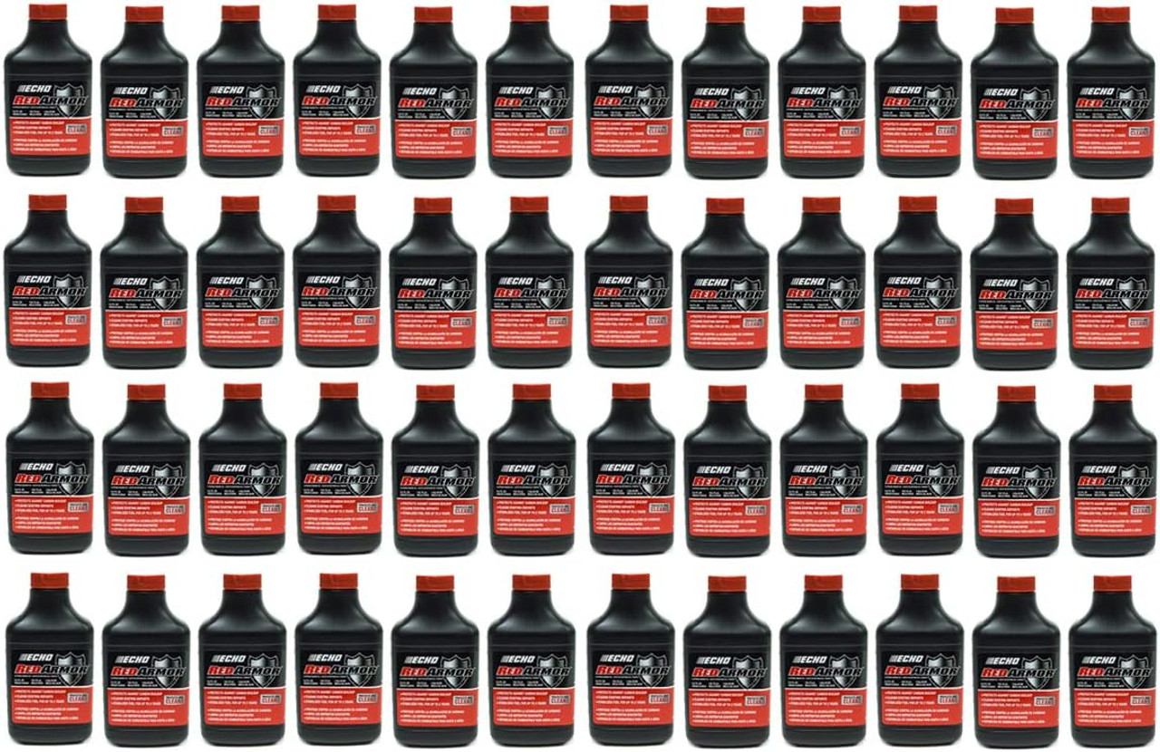 ECHO Red Armor 2 Cycle Oil 50:1 48 Pack 6550002 2 Gallon Mix