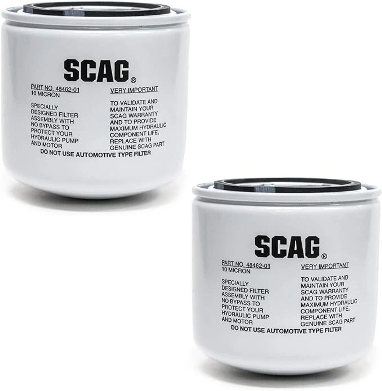 2 of SCAG Genuine OEM Hydro Filter 48462-01