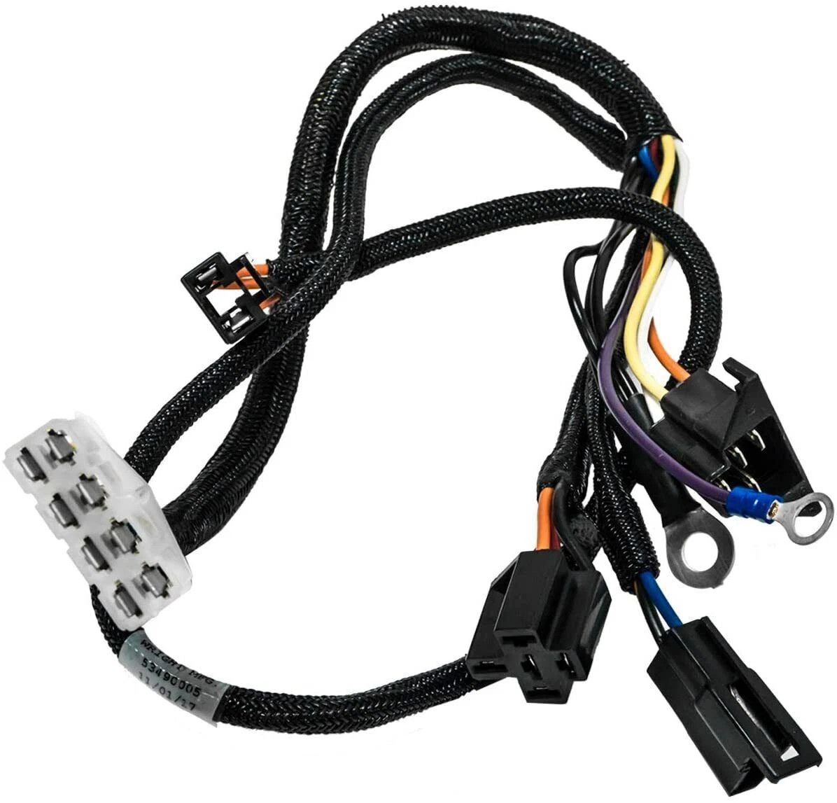 OEM Wright Stander Lower Harness with Connector 53490005 Wright Mowers