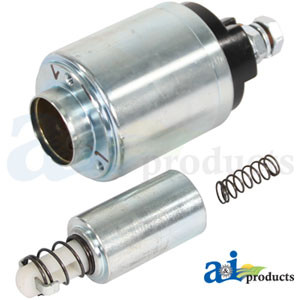 Long Tractor Starter Solenoid TX13149