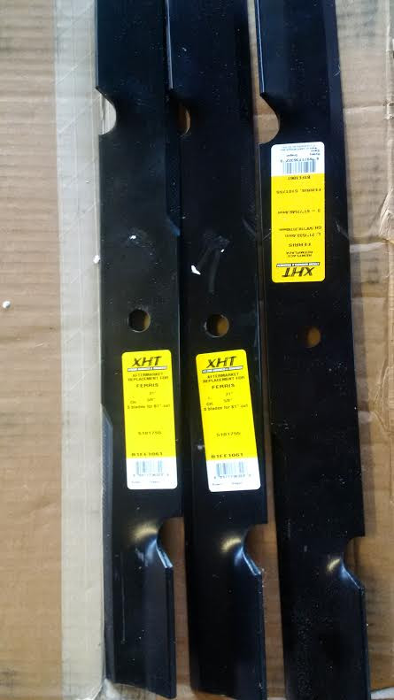 Ferrs OEM Blades 5101755S 5101755 for 61 CD Deck S2100 S3100