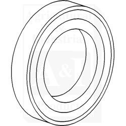 Vicon Rake Bearing 40102507 | Griggs Lawn and Tractor LLC