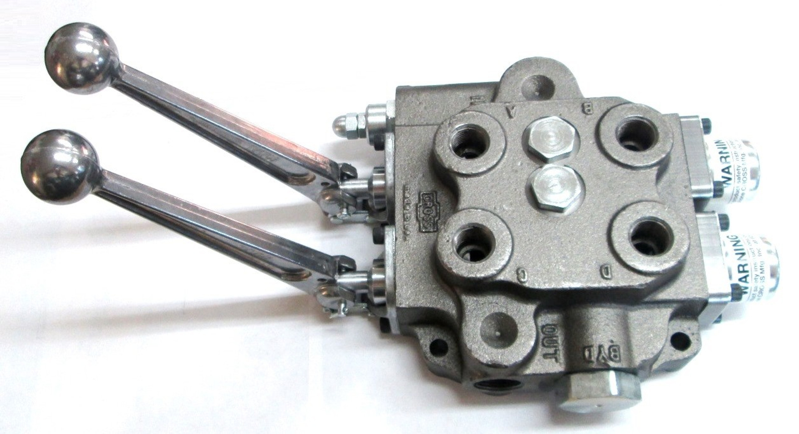 Cross Double Spool Open Center Valve SBA22 Griggs Lawn and Tractor LLC