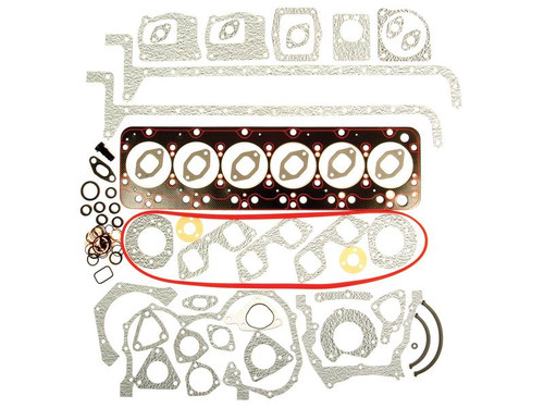 Fiat  Engine Gasket Kit w/o Seals 6 Cylinder 1930278