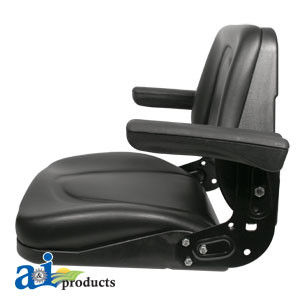 Universal Seat W/Slide Track & Arm Rest A-T500BL