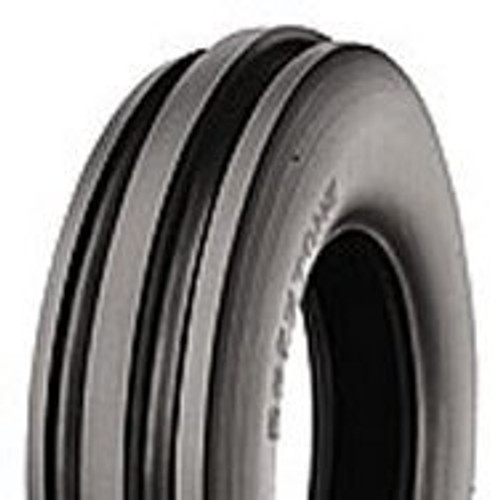 Triple Rib Front Tractor Tire Set of 2 400X19 4.00X19 40019 With Tubes