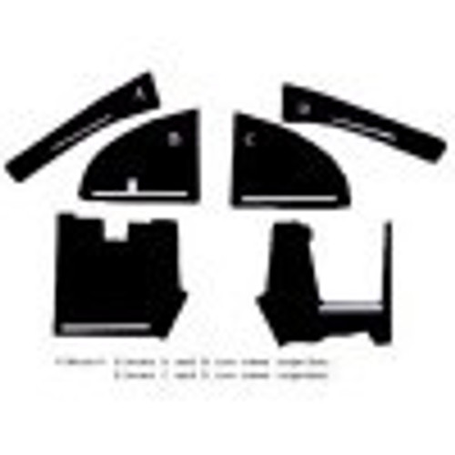 Ford/NH Cab Kit Without Headliner Fits TW15 TW25 TW35 TW5 6710 7710 CFW5L