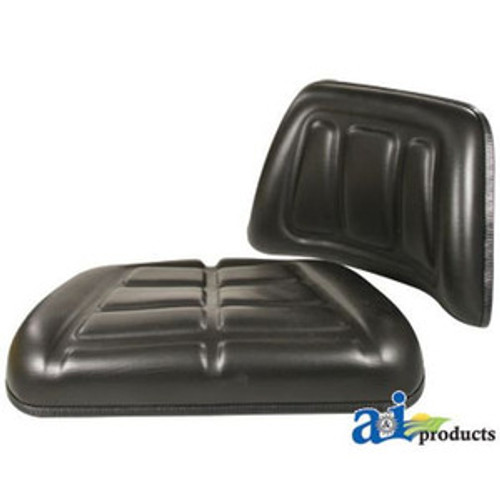 MF Black Seat Cushion Set Fits 20E 20F 30E 40E 50E 240 253 3102795m1 3102796m1