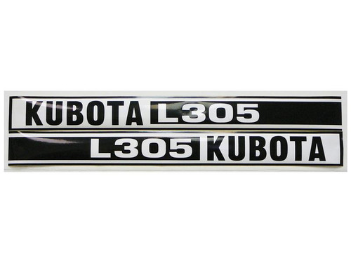Tractor  DECAL- KUBOTA L305 Part Number S23095