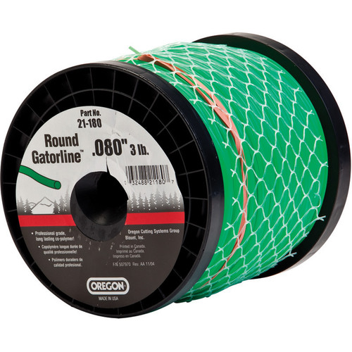 Oregon 21-180 Round Gatorline, .080", 3lb