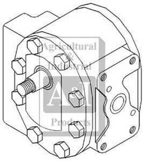 Case-IH Main Hydraulic Pump Assembly 70935C91