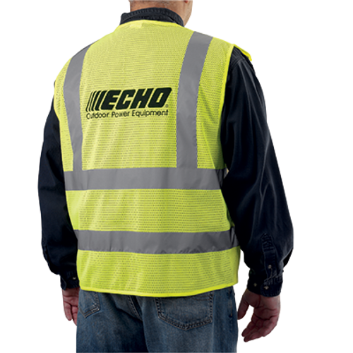 ECHO OEM Hi-Visibility Tear-Away Safety Vest, XL 99988801401