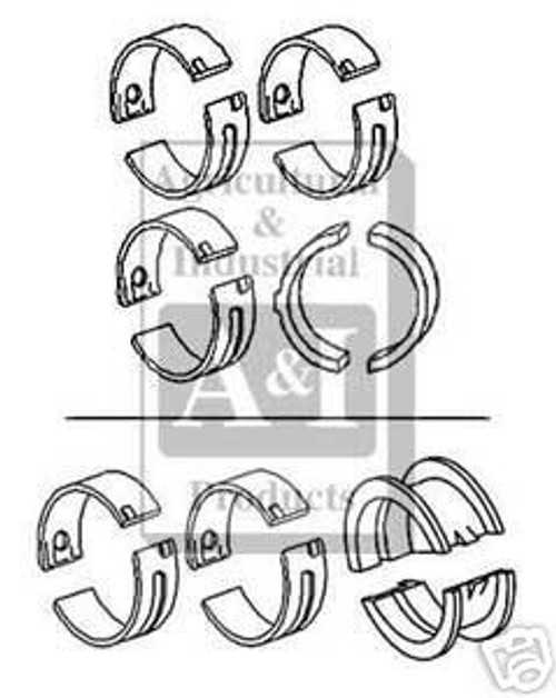 Massey FergusonMain Bearing Kit .010 for TE20 TO20 TO30