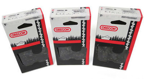 3 Chainsaw chains 91PX062CK  ECHO CS-370, CS-400, CS-400 18" Bar