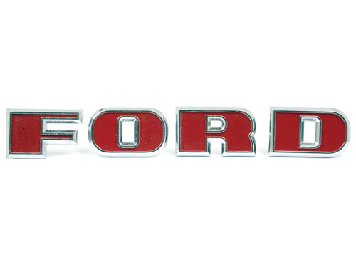 Ford Letter Set Chrome