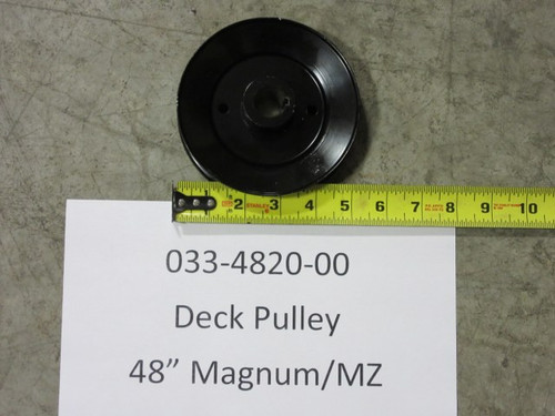 Bad Boy Mower OEM  033-4820-00 Deck Pulley - 48" Magnum/MZ