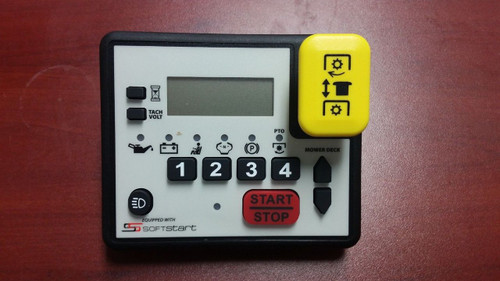 Dixie Chopper OEM Main Display with Soft Start PTO Switch