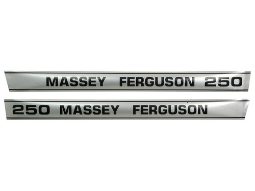 Massey Ferguson Hood Decal Set MF250