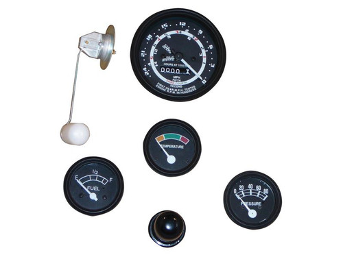 Ford Tractor Instrument Gauge Kit 12V 5 Speed Model
