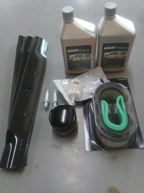 Scag Liberty Z or Freedom Z 48 Cut Tune Up Kit w Blades (Kohler)