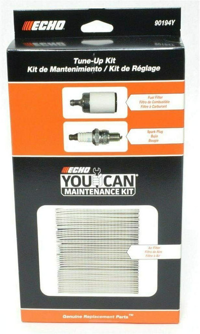 Echo 90194Y Tune Up Kit Air Filter Fuel Filter Spark Plug Fits PB-8010 PB-9010