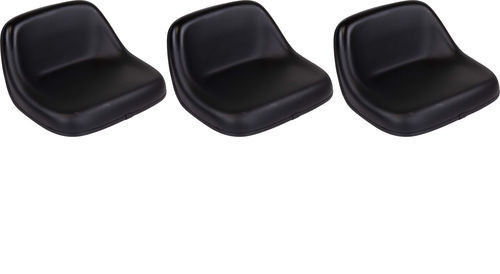 3 Pack of Universal Deluxe Lawn Mower Low-Back Seats LMS2002