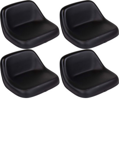 4 Pack of Universal Deluxe Lawn Mower Low-Back Seats LMS2002