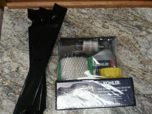 Bad Boy Mower Kohler 7000 Series Service Kit w/Blades Fits 54" ZT ELITE Model