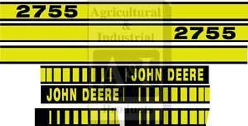 JD 2755 Hood Decal Set