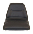 Michigan Style High Back Seat TMS111BL Fits Compact Tractors