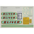 New Oliver 550 Gas Decal Set