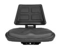 Universal Black Trapezoid Back Seat T110BL