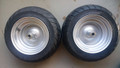 2 Dixie Chopper OEM Complete Front Wheels With 15x6.00-8 Motorcycle Tire 400439