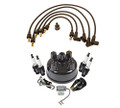 Ford 8N Tractor Complete Tune Up Kit and Ignition Wire Set 1950-1952 Bundle, Model: MTK7FARH/8N12259