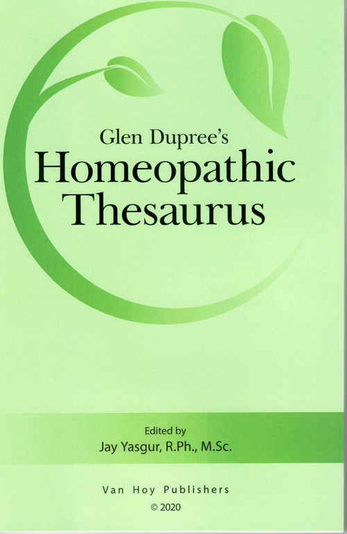 Glen Dupree’s Homeopathic Thesaurus