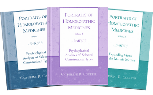 Portraits of Homoeopathic Medicines Vol. 1-3 Book Bundle