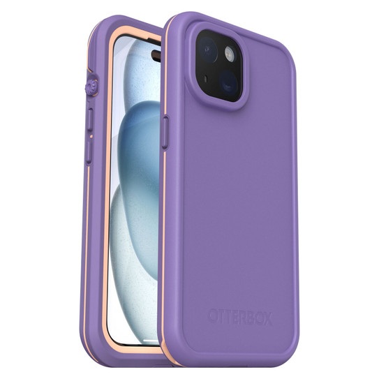 OtterBox FRE MagSafe Case iPhone 15 - Purple OtterBox FRE MagSafe Case iPhone 15 - Purple