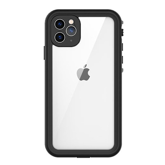 Krakatoo Dot WaterProof Case iPhone 11 Pro Max - Black/Clear
