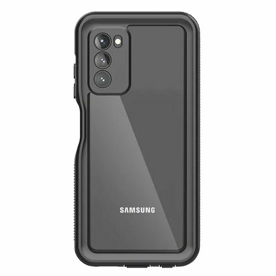 Krakatoo Classic Waterproof Case Samsung Galaxy A01 - Black/Clear