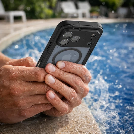 Encased Titan Waterproof Case iPhone 18 Pro Max - Clear