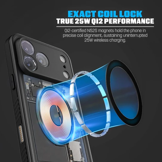 Encased Titan Waterproof with Belt Clip Holster Case iPhone 18 Pro Max - Clear