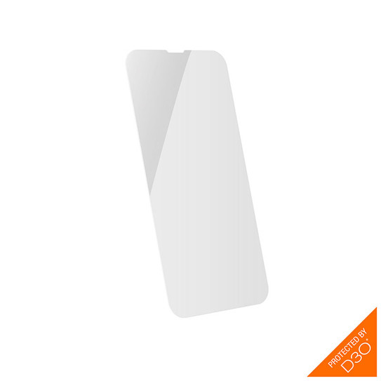 EFM ScreenSafe Glass Screen Armour iPhone 13/13 Pro - Clear/Black Frame