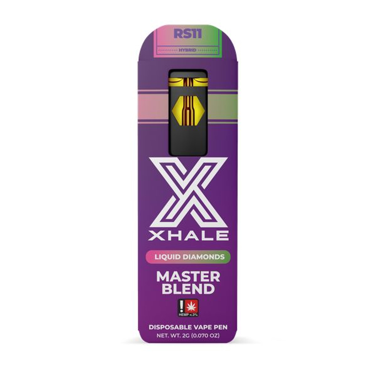 Xhale THC-A Master Blend Hybrid RS11 Disposable Vape Pen
