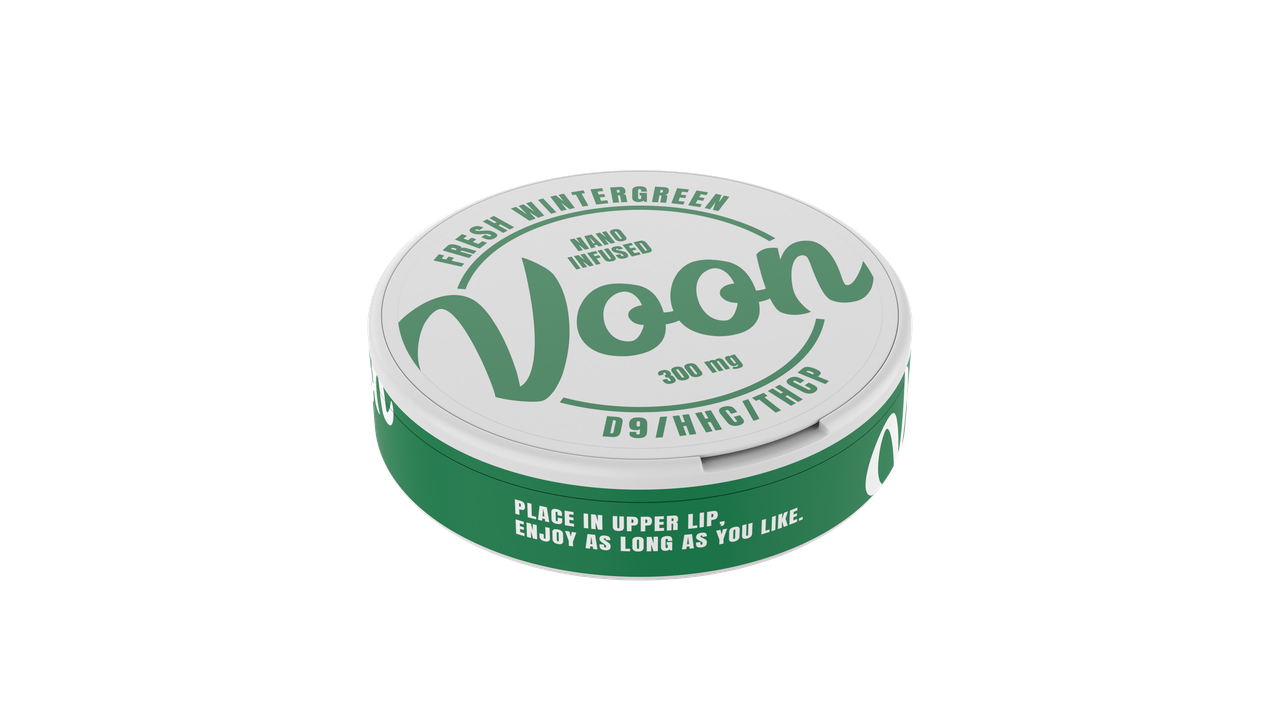Voon Fresh Wintergreen THC Oral Pouches