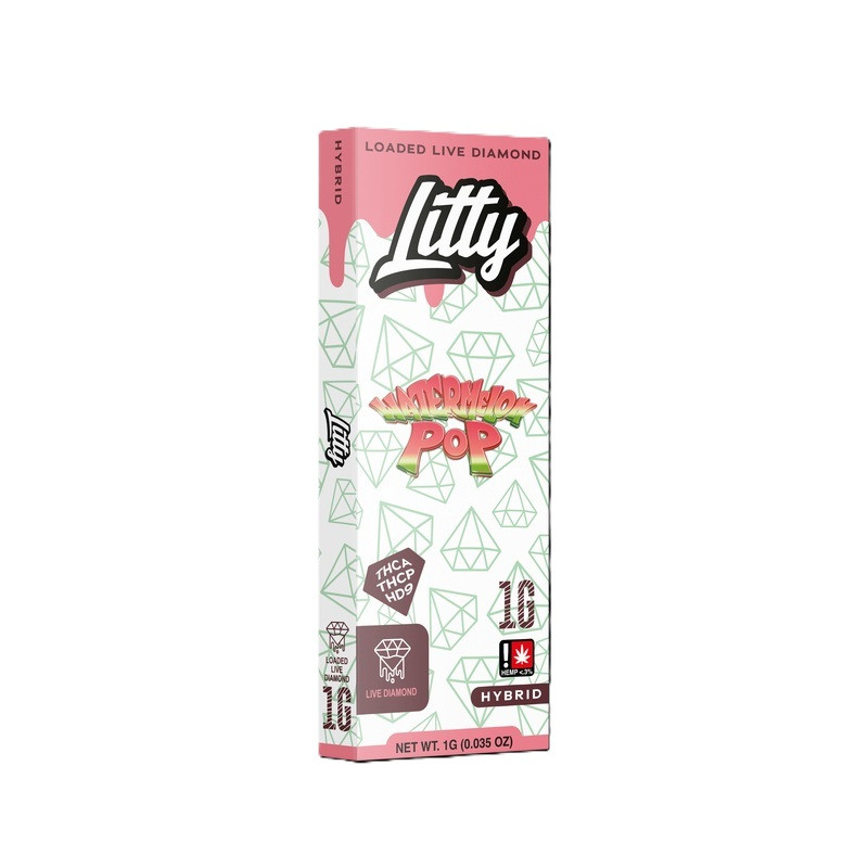 Litty THC-A Watermelon Pop Disposable Vape (1g)