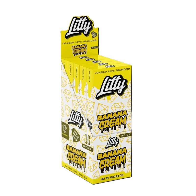 Litty THCA Banana Cream 1 gram Disposable