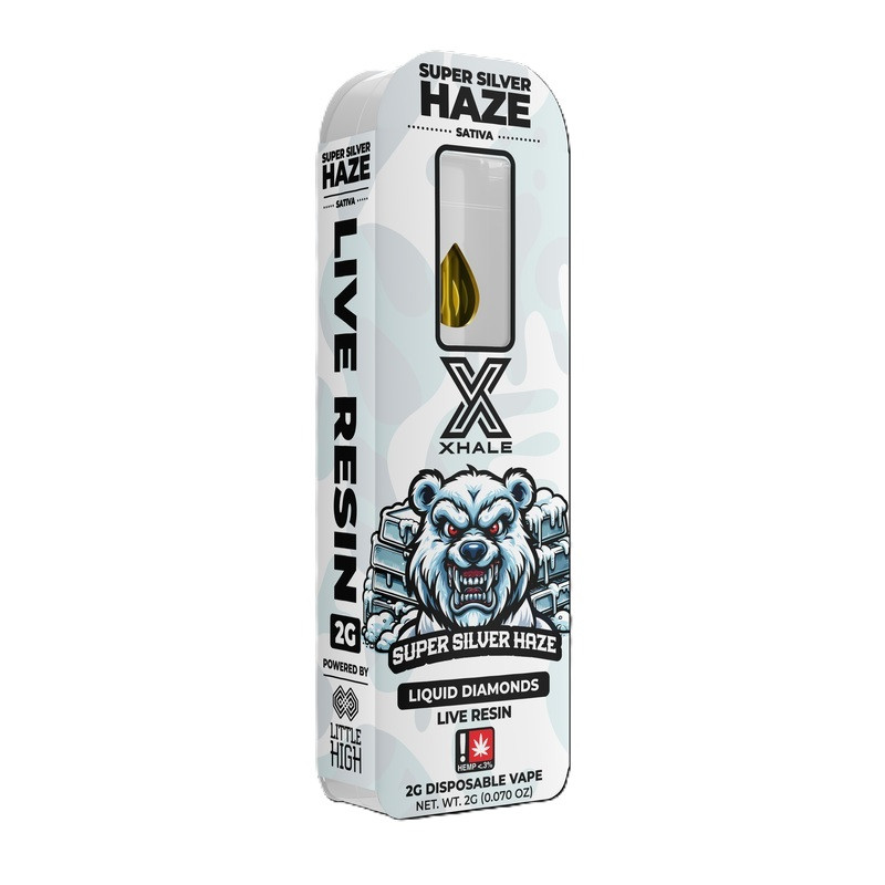 Xhale THCA Live Resin Sativa Super Silver Haze Vape Pen